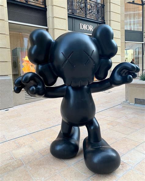 dior kaws statue|dior kaws sculpture.